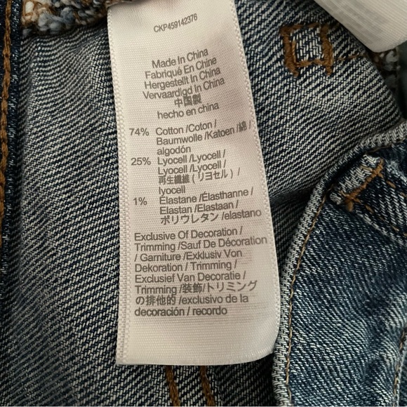 Madewell  the perfect Jean short size 24 - Picture 11 of 11